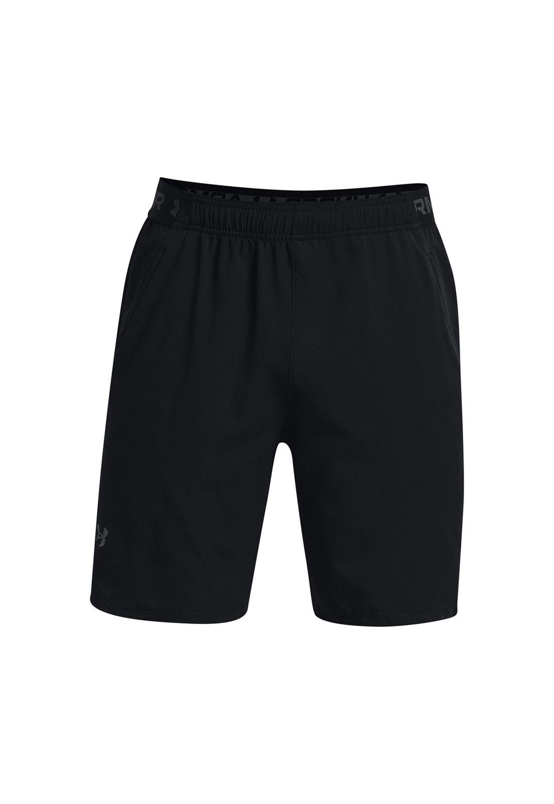 Short Hombre UA Vanish Woven 8In Negro-0