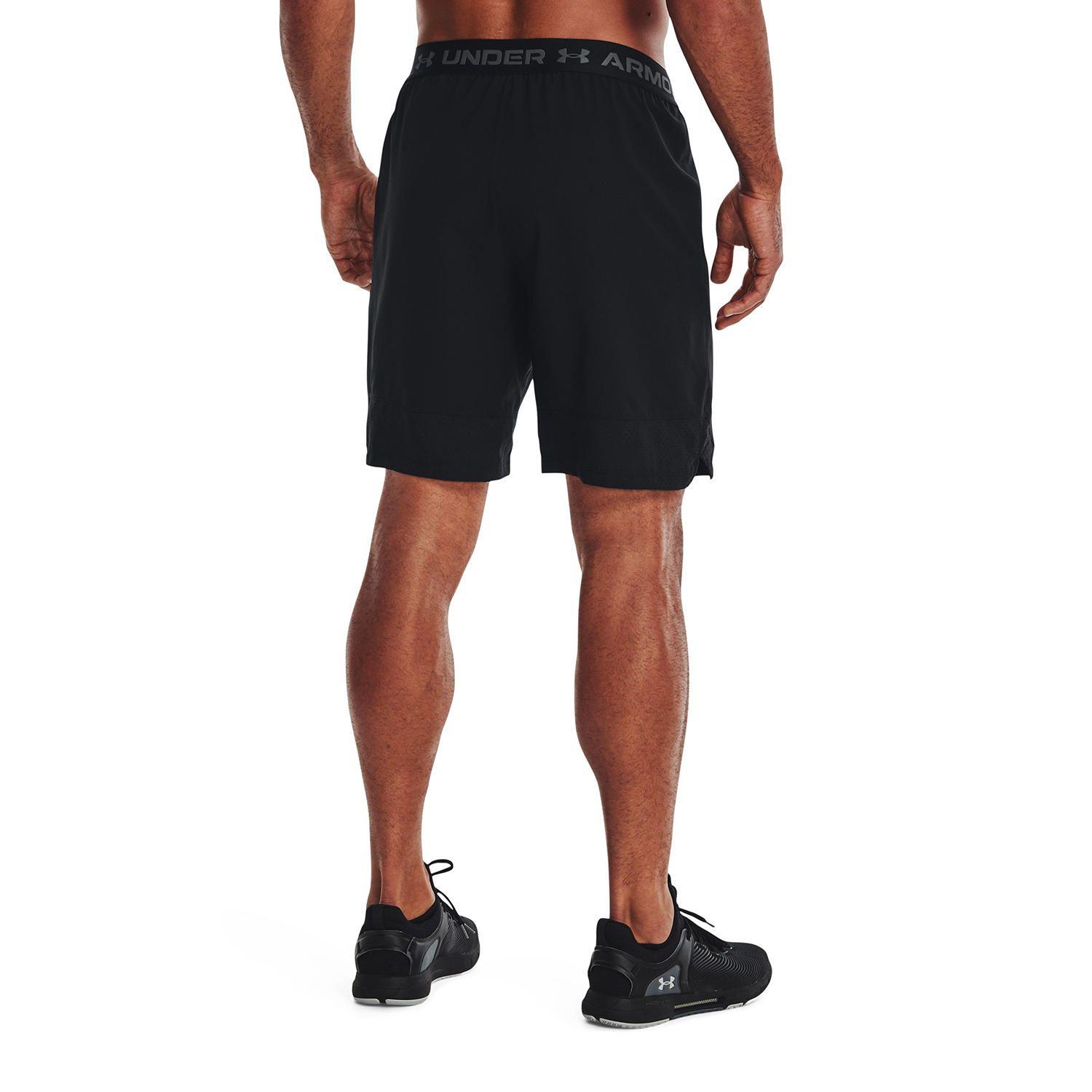 Short Hombre UA Vanish Woven 8In Negro-4