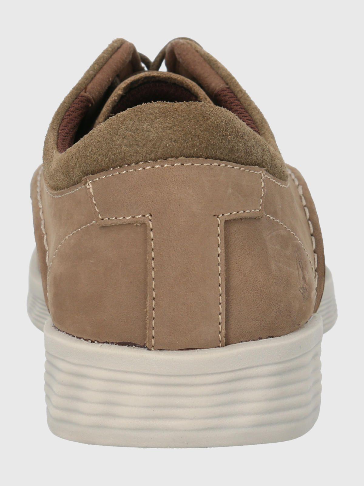 Zapato Cuero Taupe Hombre Spinal Street -5