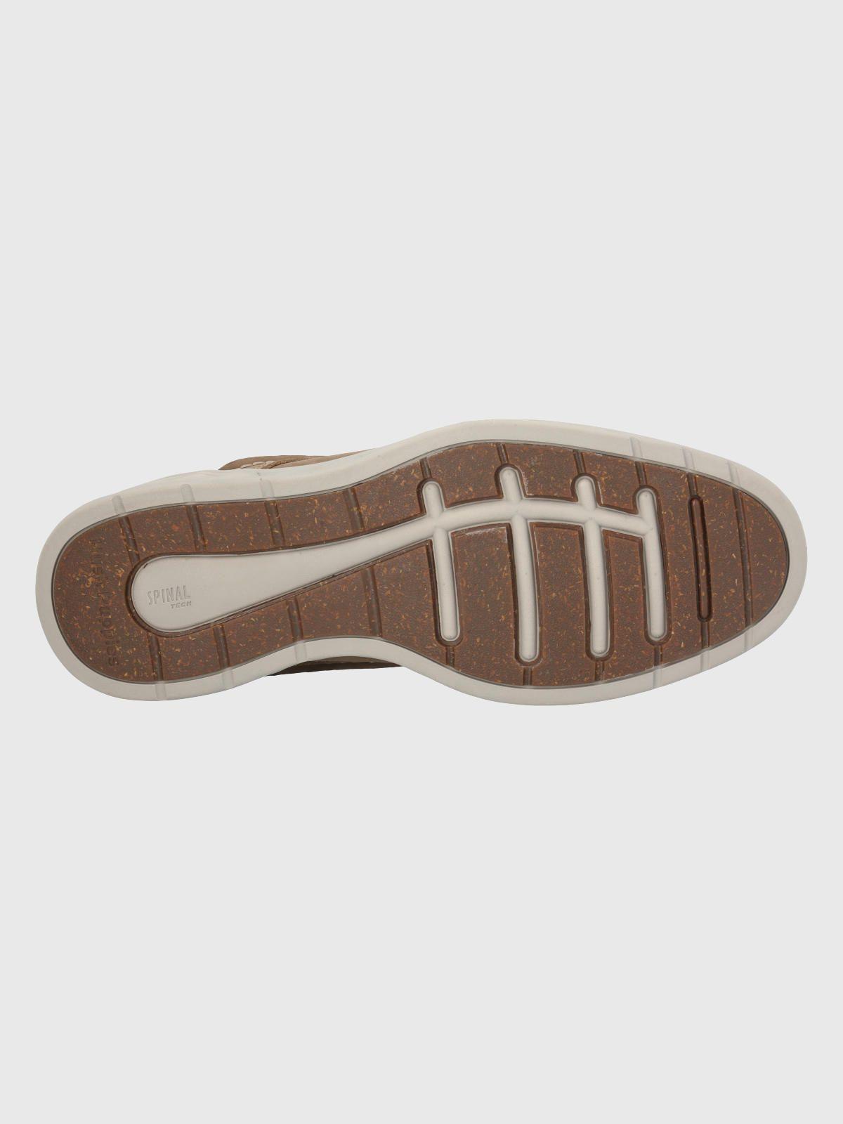 Zapato Cuero Taupe Hombre Spinal Street -6
