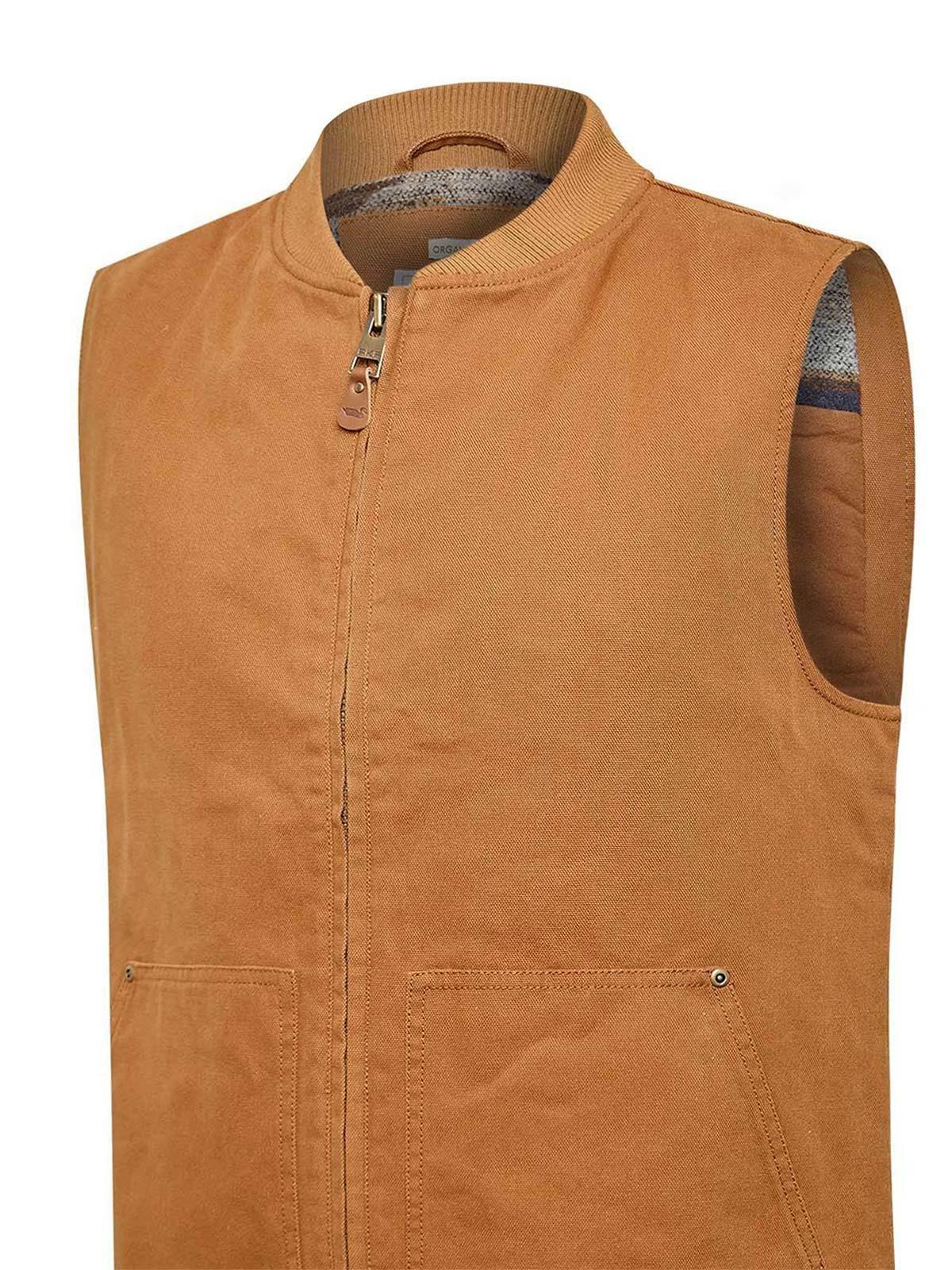 Chaqueta Algodón Orgánico Hombre Savona Café-3