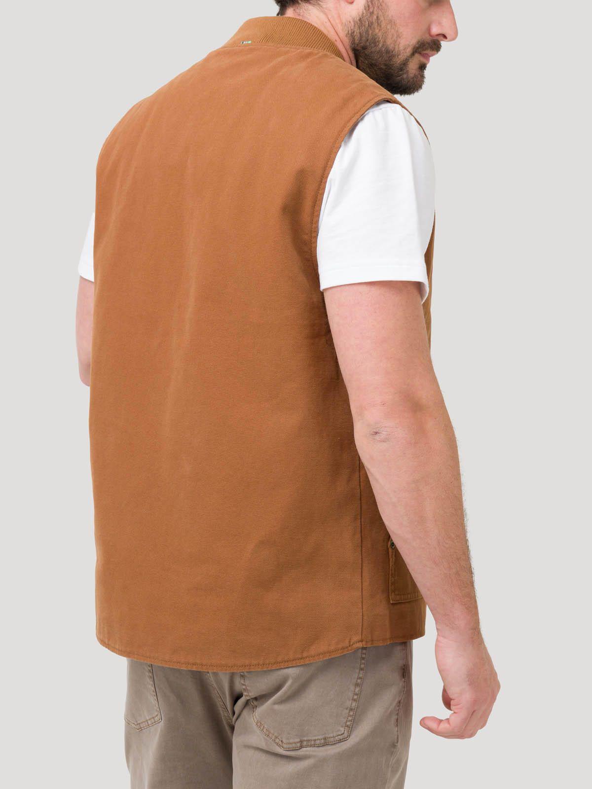 Chaqueta Algodón Orgánico Hombre Savona Café-5