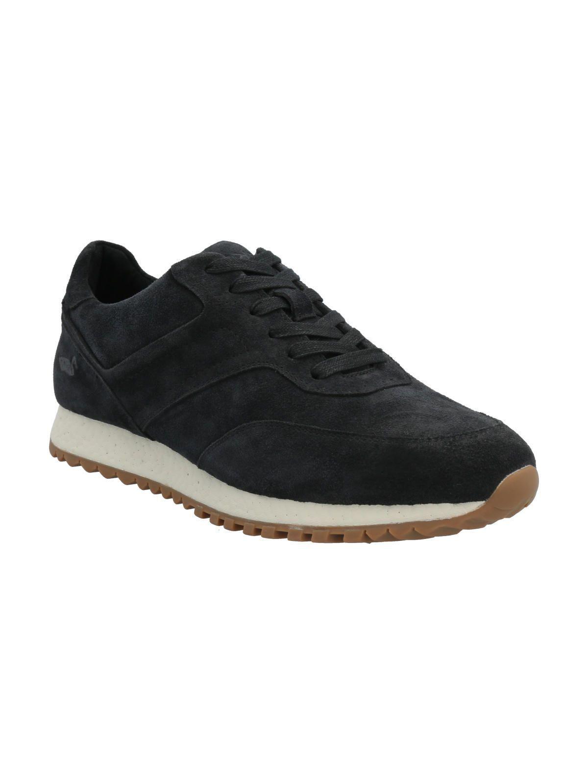 Zapatilla Cuero Hombre Hamilton Azul-1