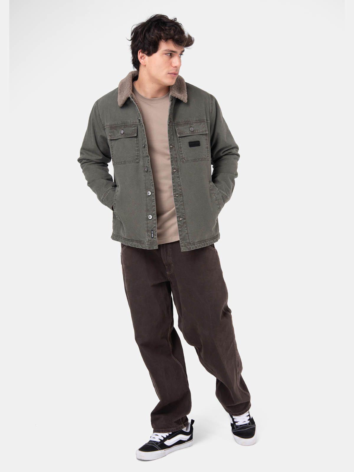 Chaqueta Hombre Utility Verde -6