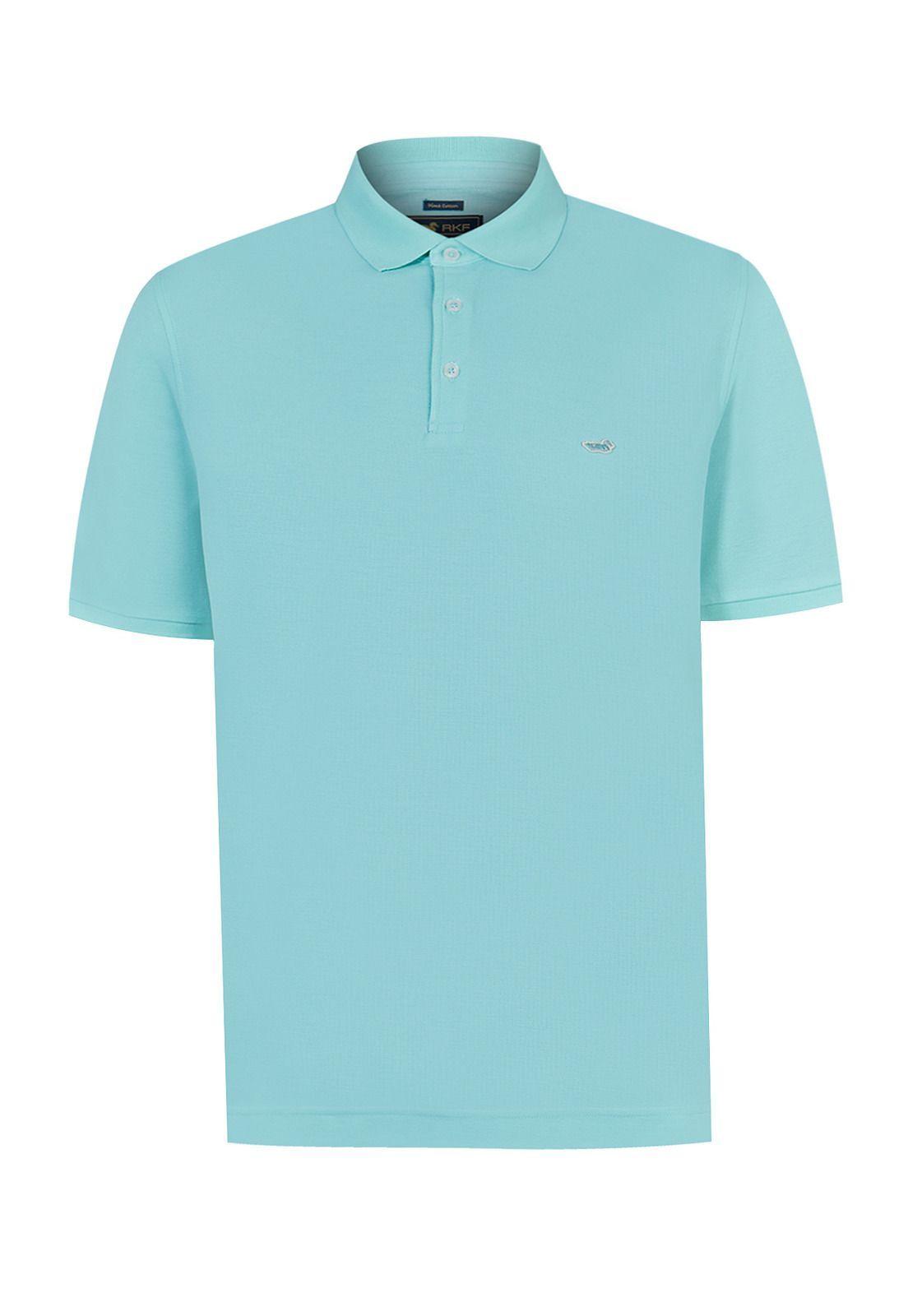Polera Algodón Org Celeste Newmitchel Hombre -0