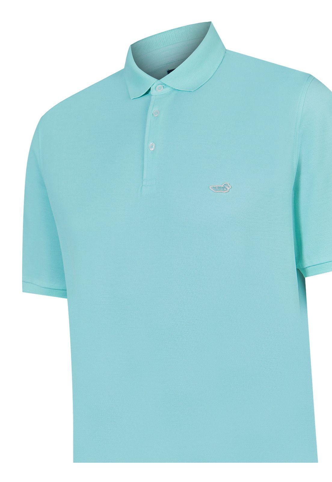Polera Algodón Org Celeste Newmitchel Hombre -3