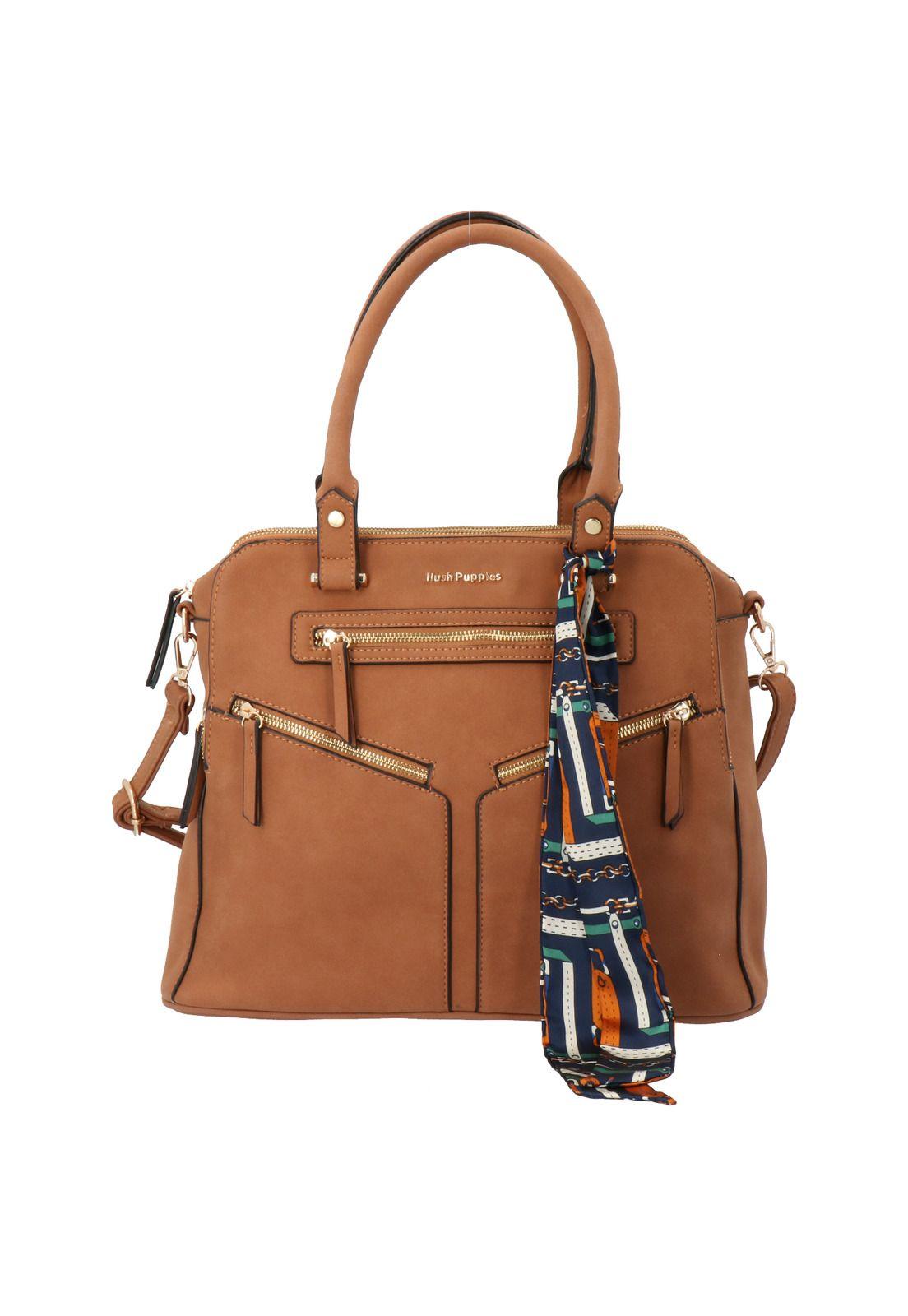 Cartera Bow Bag Café Mujer-0