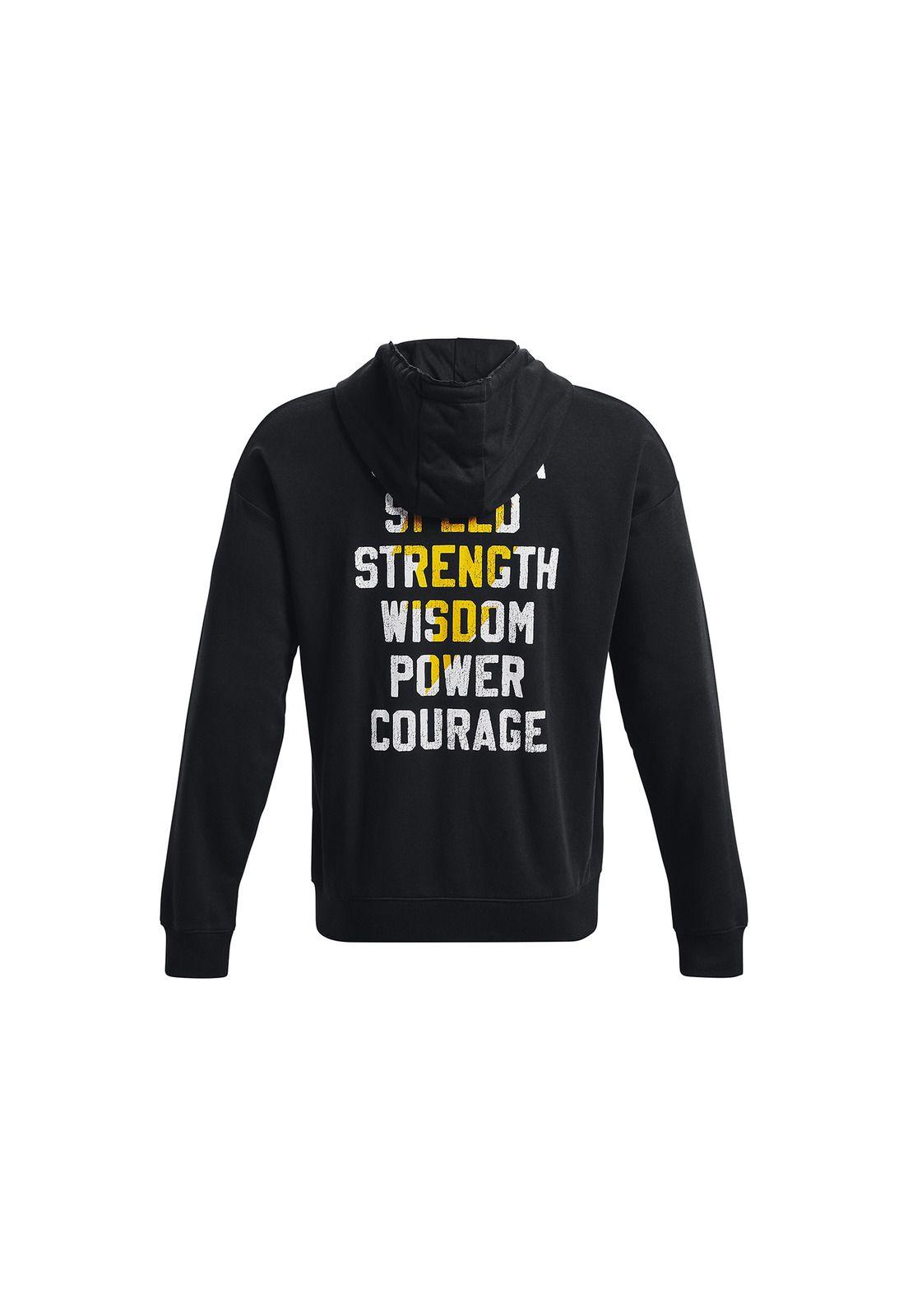 Polerón Project Rock Rival BA hombre Negro-1