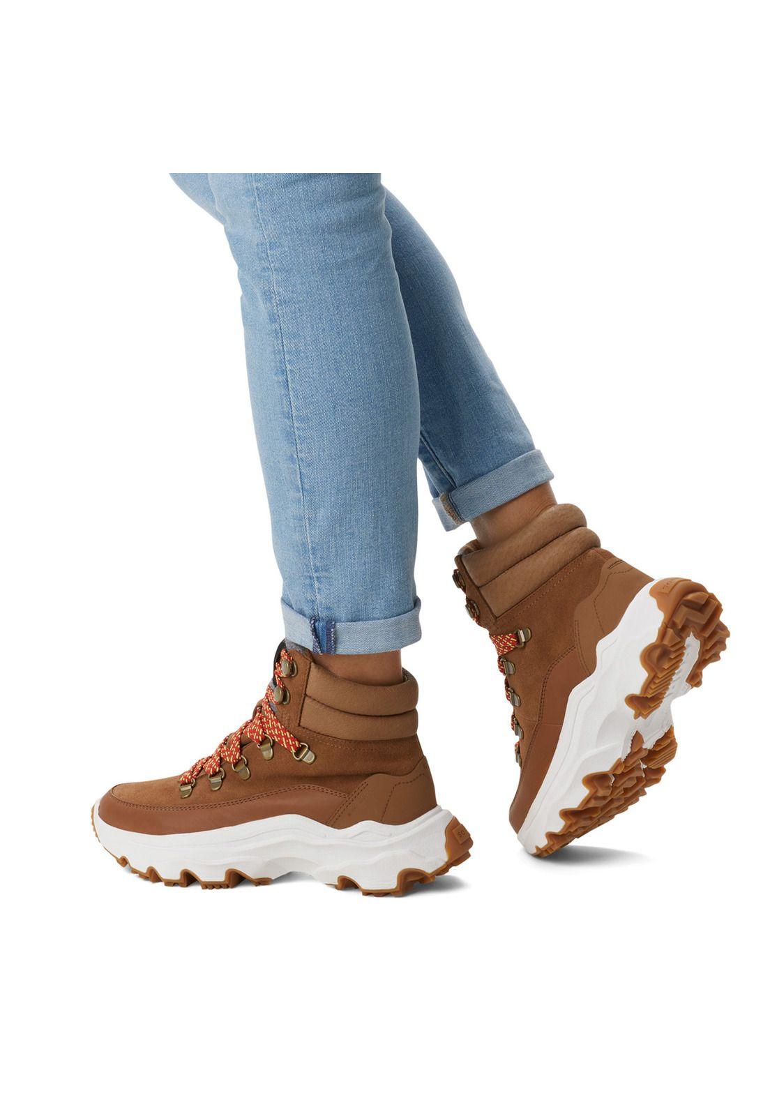 Bota Kinetic Conquest Wp Café Mujer-1