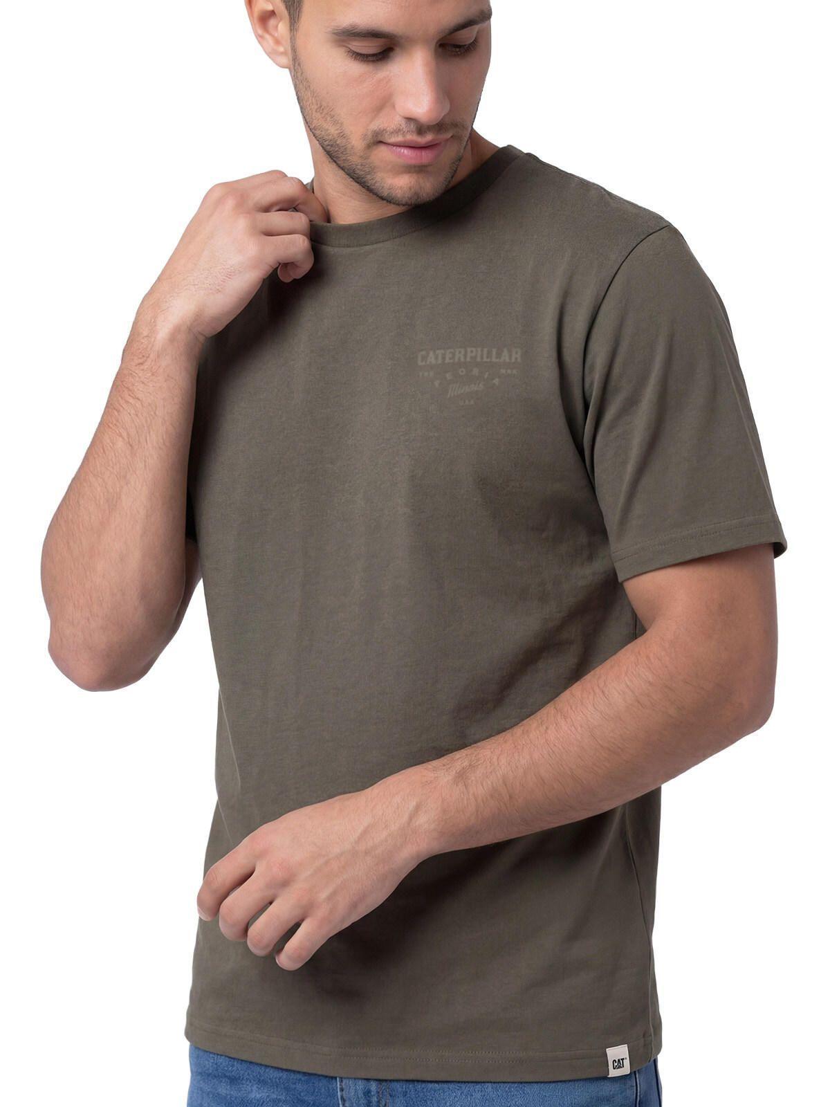 Polera Manga Corta Hombre Heritage Verde-4