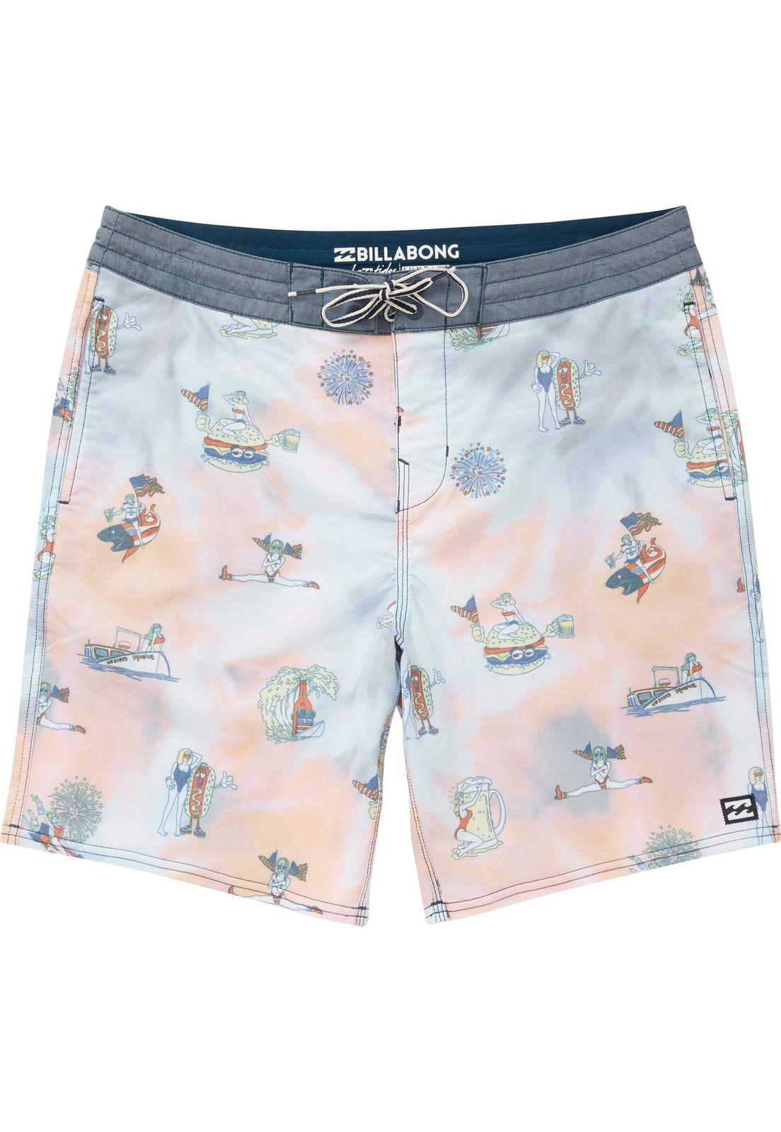 Traje De Baño Algodon/Poliester Hombre Sundays Lt Multicolor Billabong-0