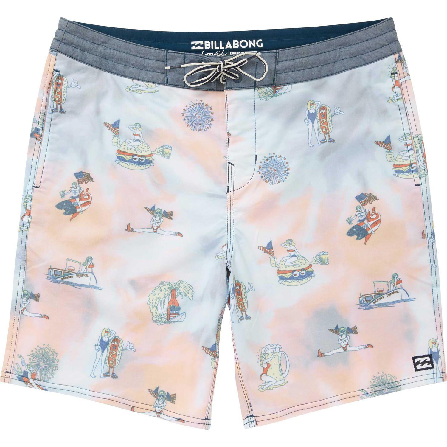 Traje De Baño Algodon/Poliester Hombre Sundays Lt Multicolor Billabong-0