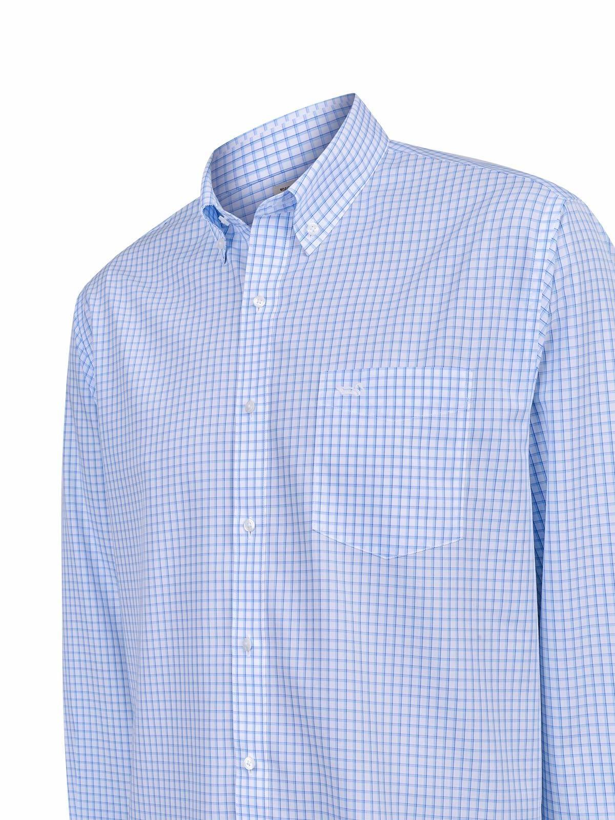Camisa Cuello Button-Down Hombre Wf Pb Celeste-4