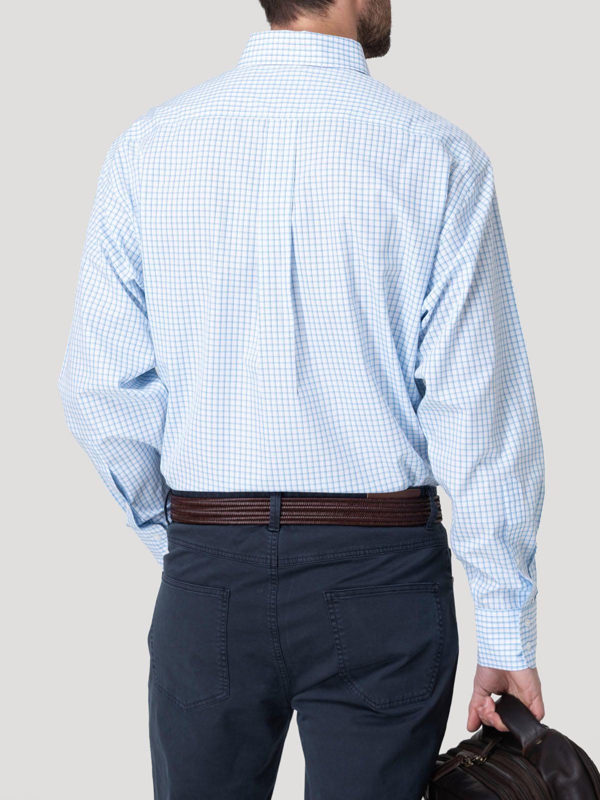 Camisa Cuello Button-Down Hombre Wf Pb Celeste-7