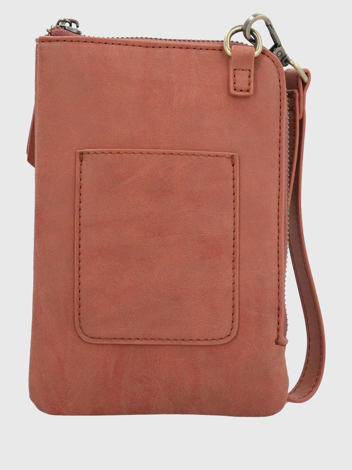 Cartera Ecocuero Mujer Doris  Naranjo-2