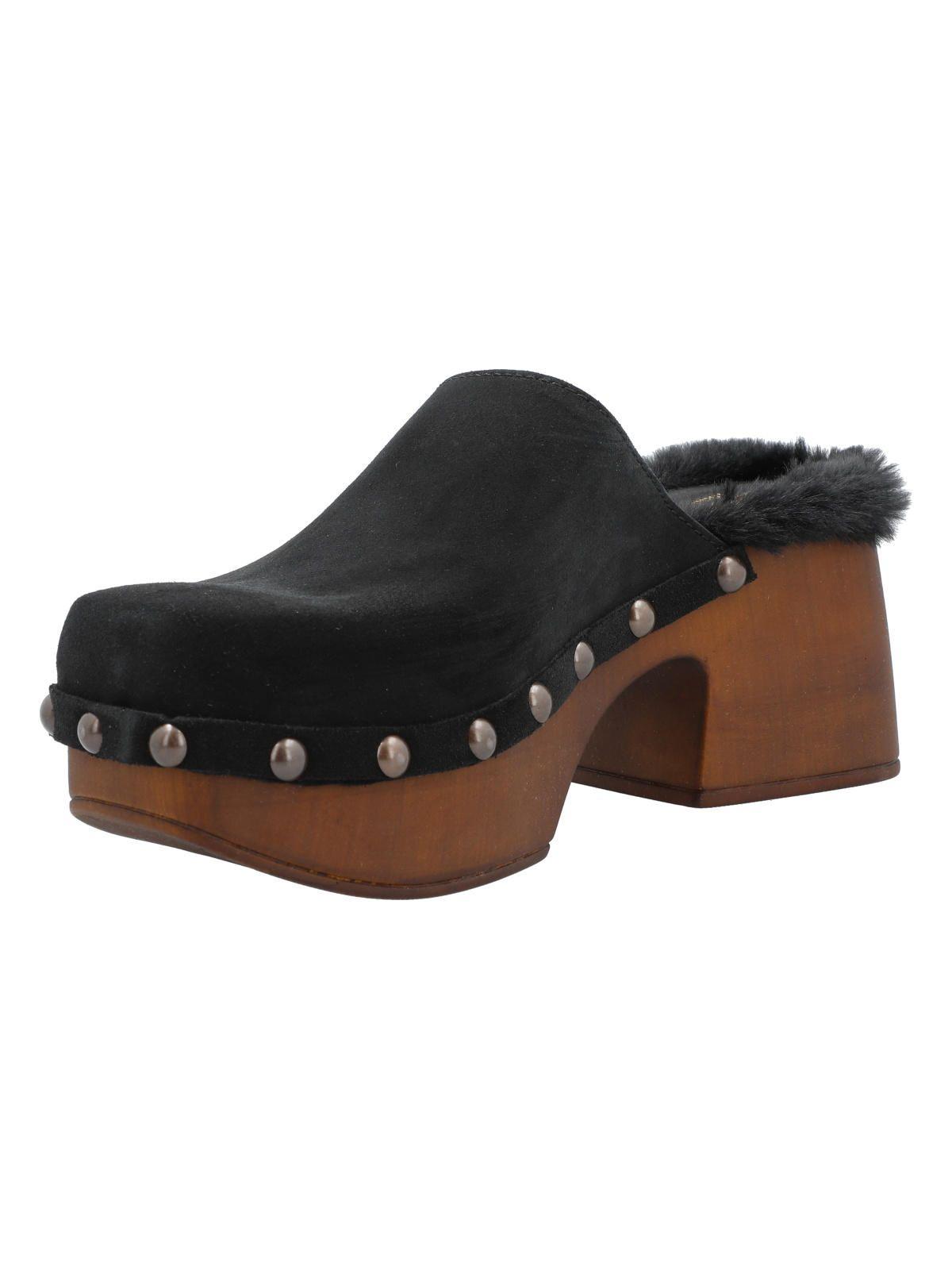 Sueco Cuero Mujer Arezzo Negro-4
