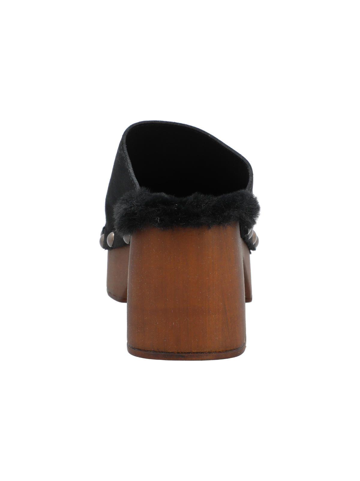 Sueco Cuero Mujer Arezzo Negro-6