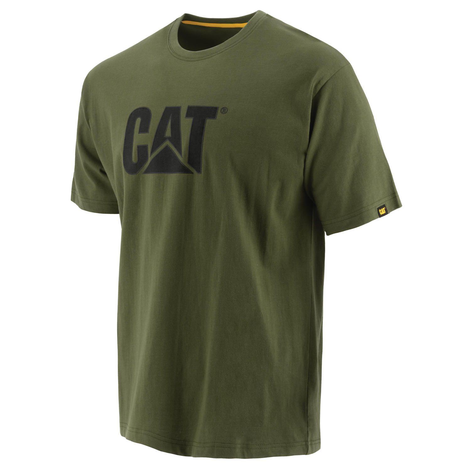 Polera Manga Corta Hombre Tm Logo Tee Verde-0