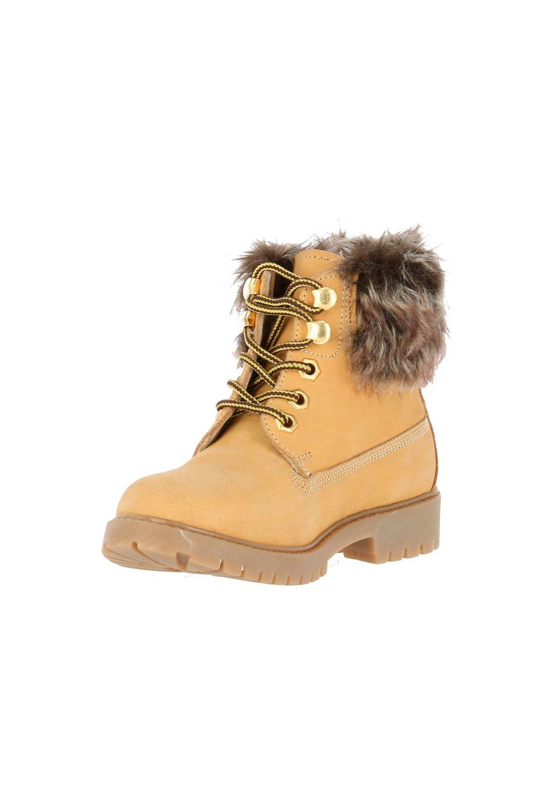 Botin Cuero Agape 2 Amarillo-1