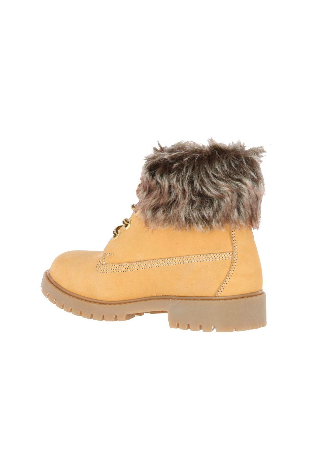 Botin Cuero Agape 2 Amarillo-4