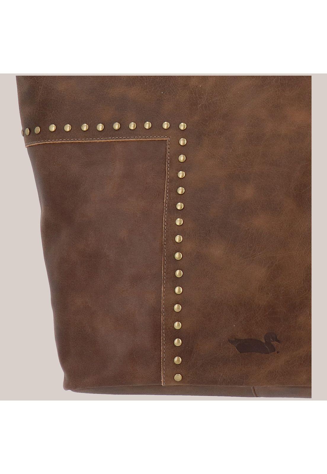 Cartera Cuero Cd Donna Chocolate-3