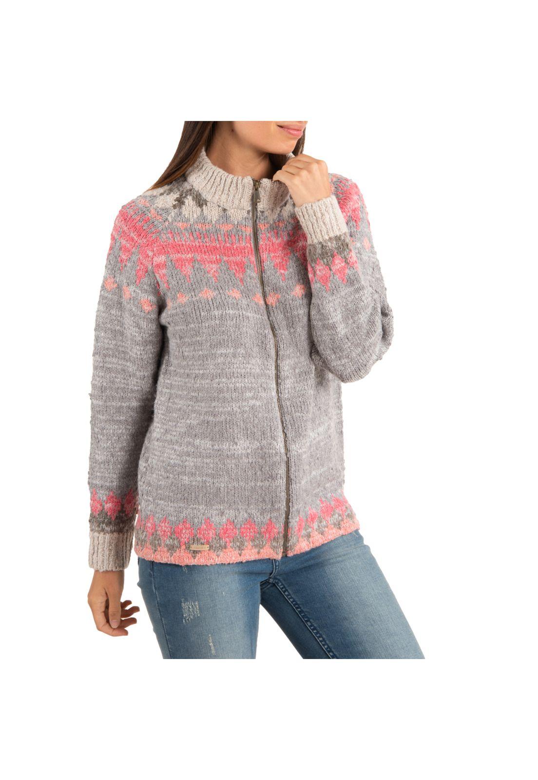 Sweater Mujer Mountain Rosa-0