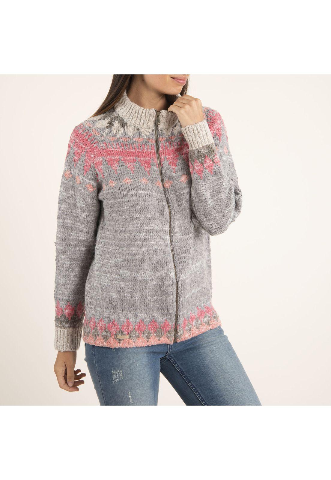 Sweater Mujer Mountain Rosa-1