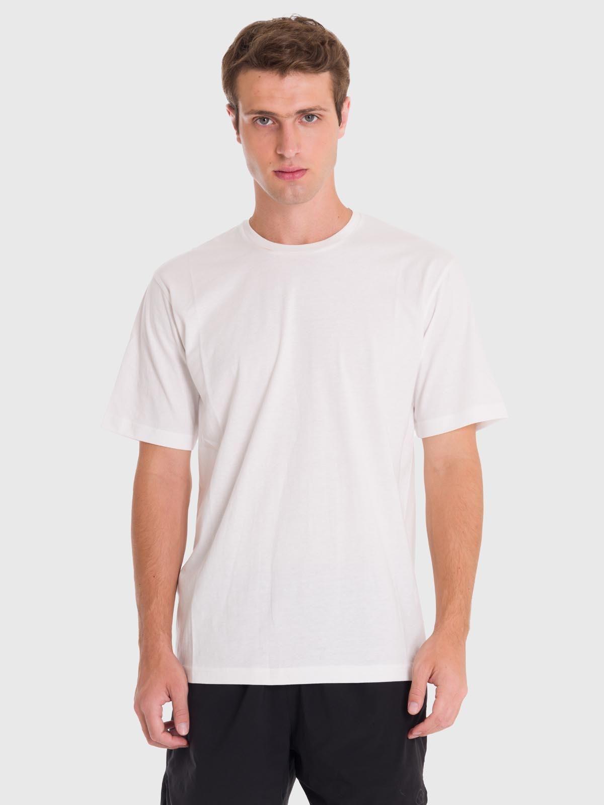 Polera deportiva Hombre Printed T-Shirt Blanco-1