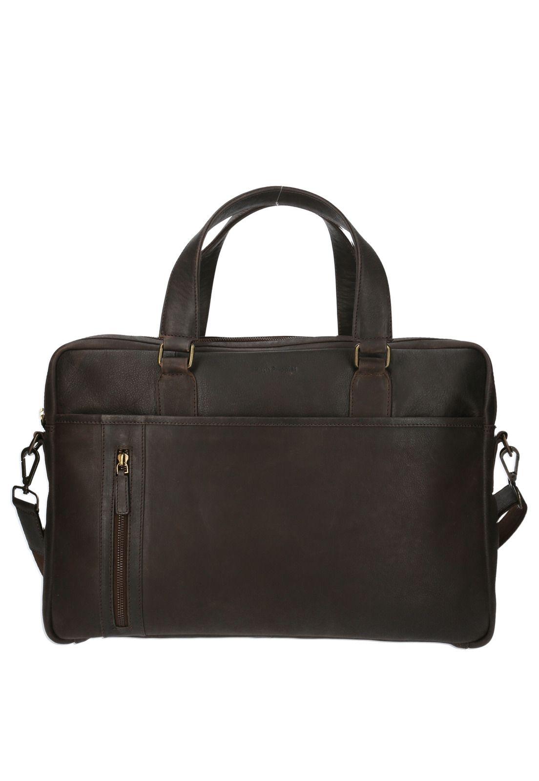 Maletín Cuero Hombre Th Brennan Café-0