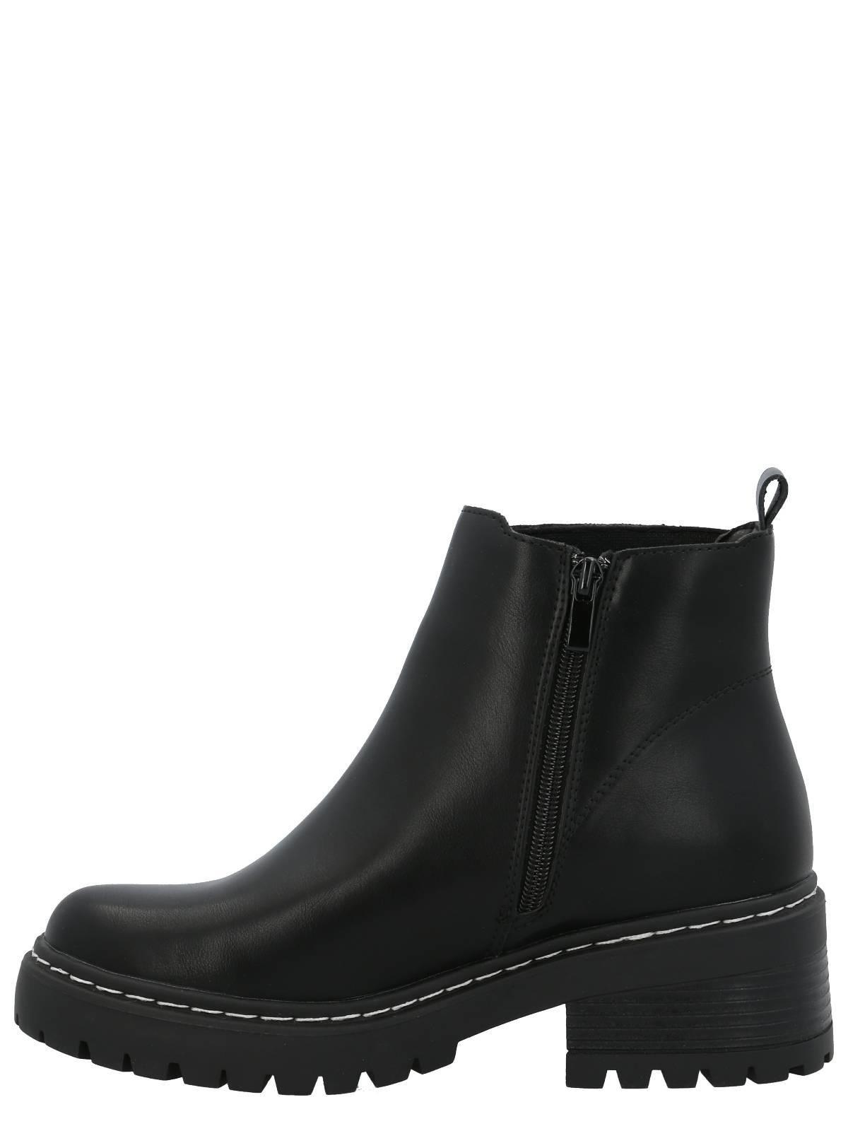 Botín Cagliari Mujer Negro-5