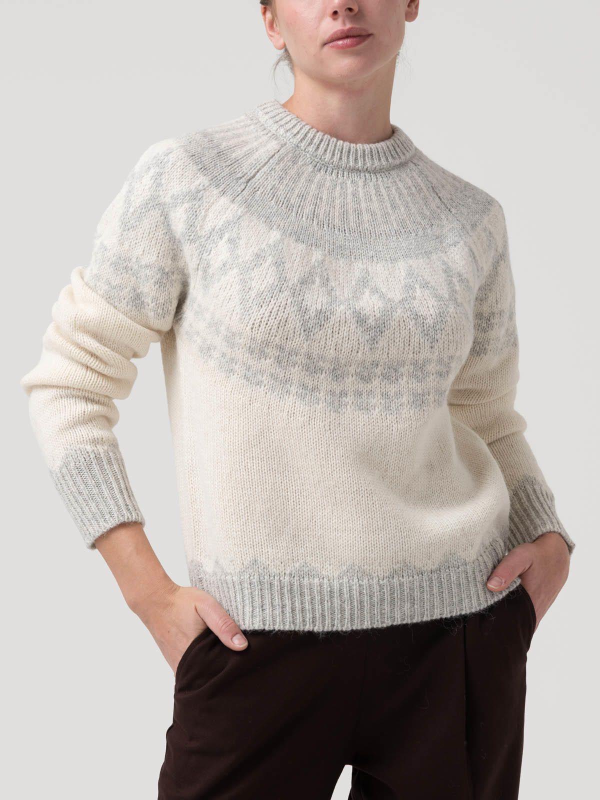 Sweater Beige Lana Mujer Foggia-4