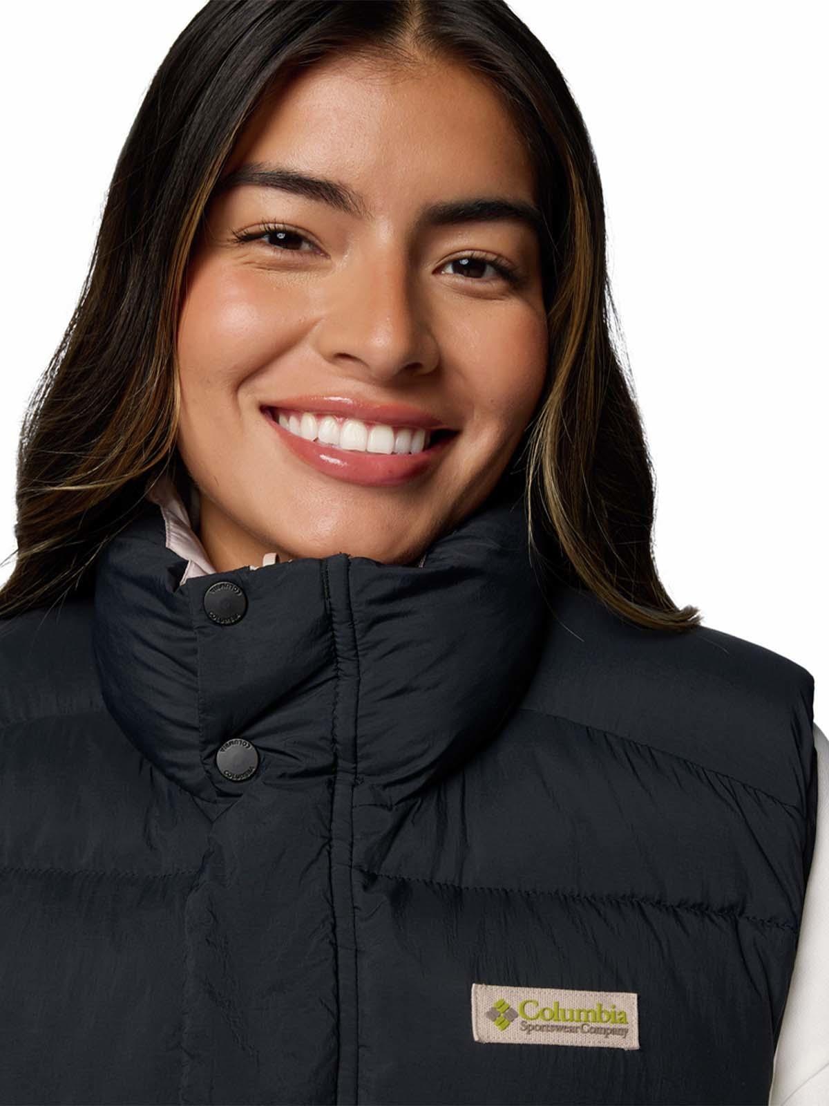 Parka reversible sin manga hombre Wallwa Negro-3