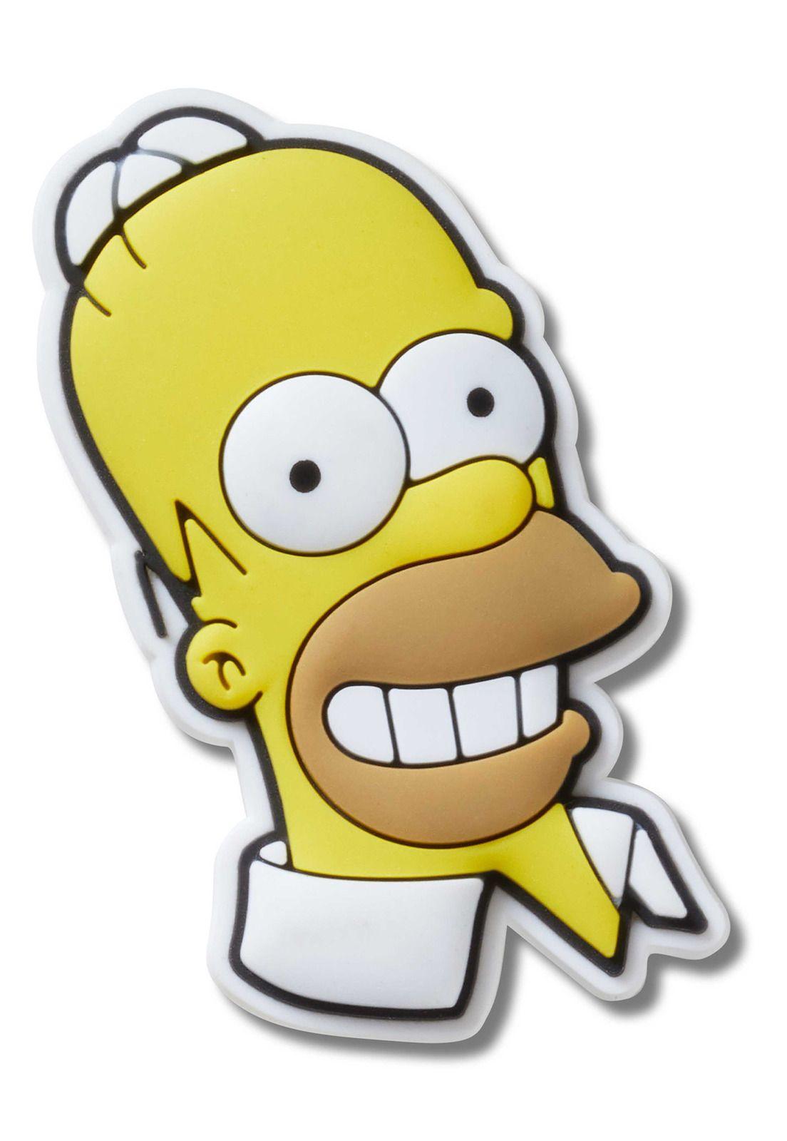Jibbitz Crocs Homero de Los Simpsons Amarillo-0