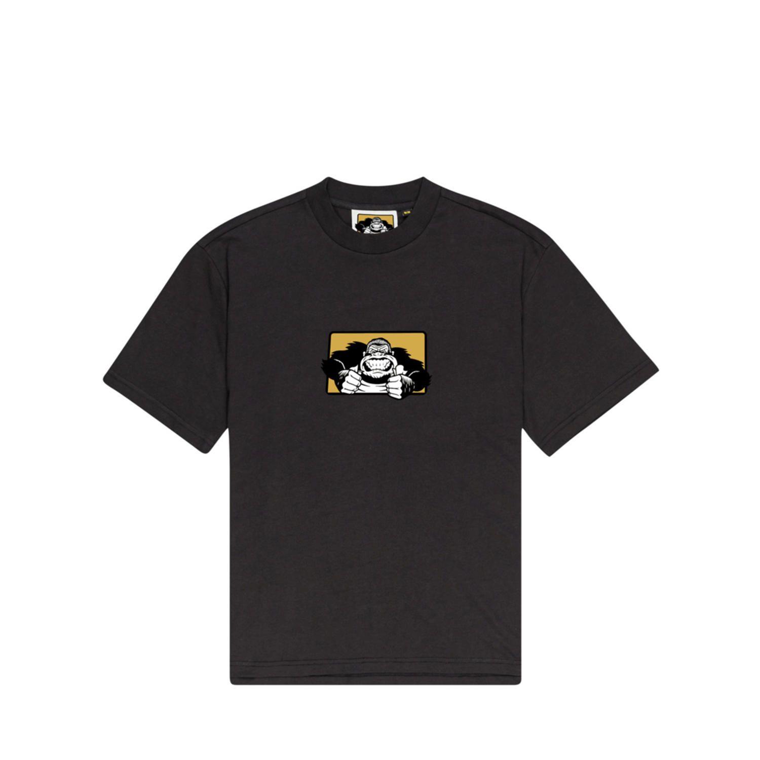 Polera M/C Hombre Burleys Ss M Kttp Negro-0