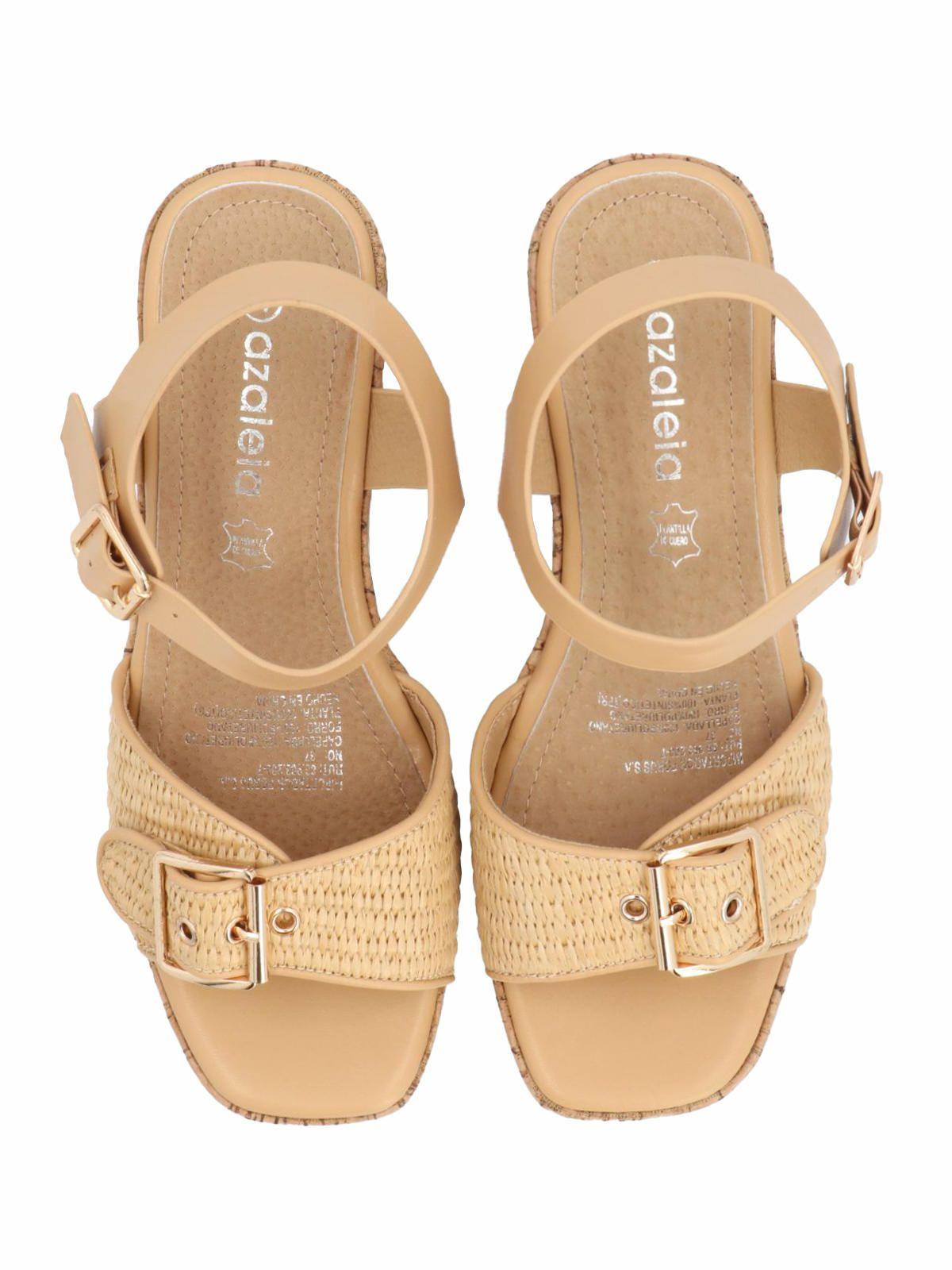 Sandalia Mujer Carlotta Natural-7