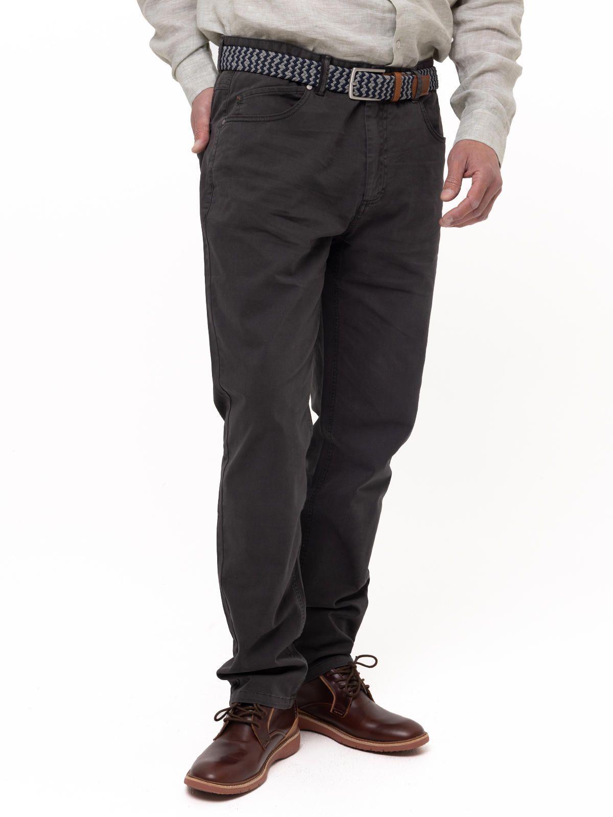 Pantalón Natural Flex Five Gris Hombre-0