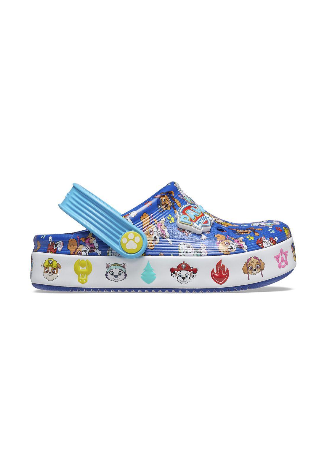 Zueco Crocs Niño Paw Patrol Offcrt T Azul-0