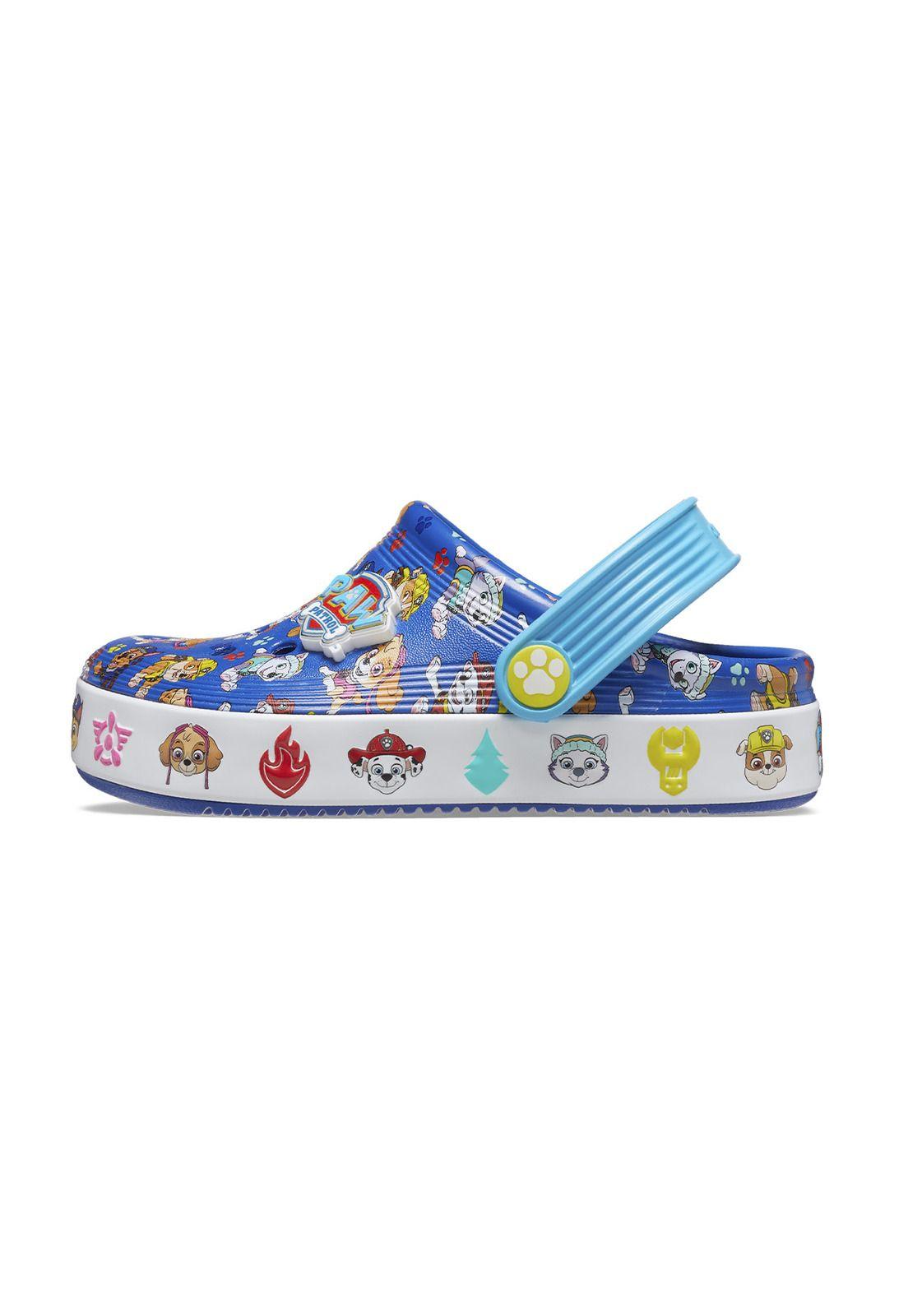 Zueco Crocs Niño Paw Patrol Offcrt T Azul-1