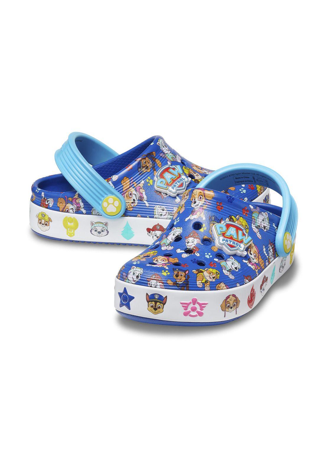 Zueco Crocs Niño Paw Patrol Offcrt T Azul-3