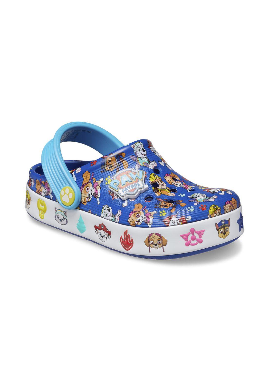 Zueco Crocs Niño Paw Patrol Offcrt T Azul-6