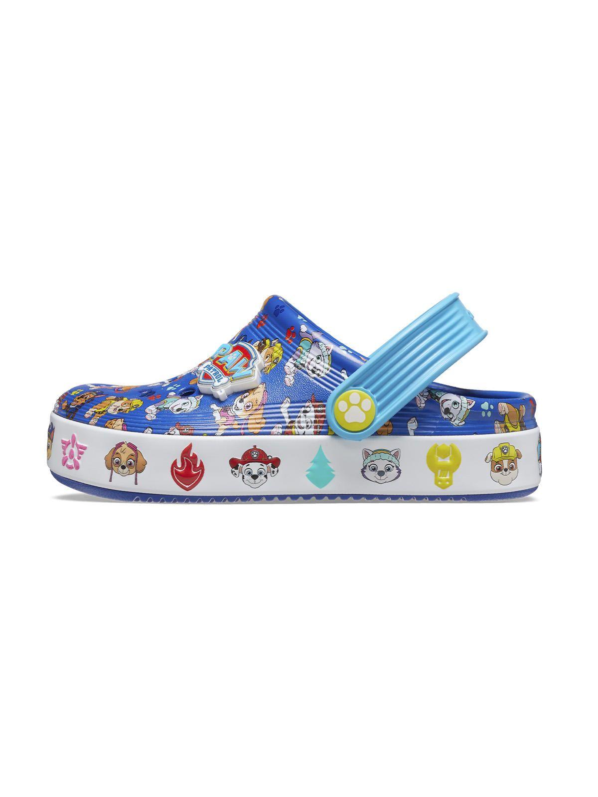 Zueco Crocs Niño Paw Patrol Offcrt T Azul-1