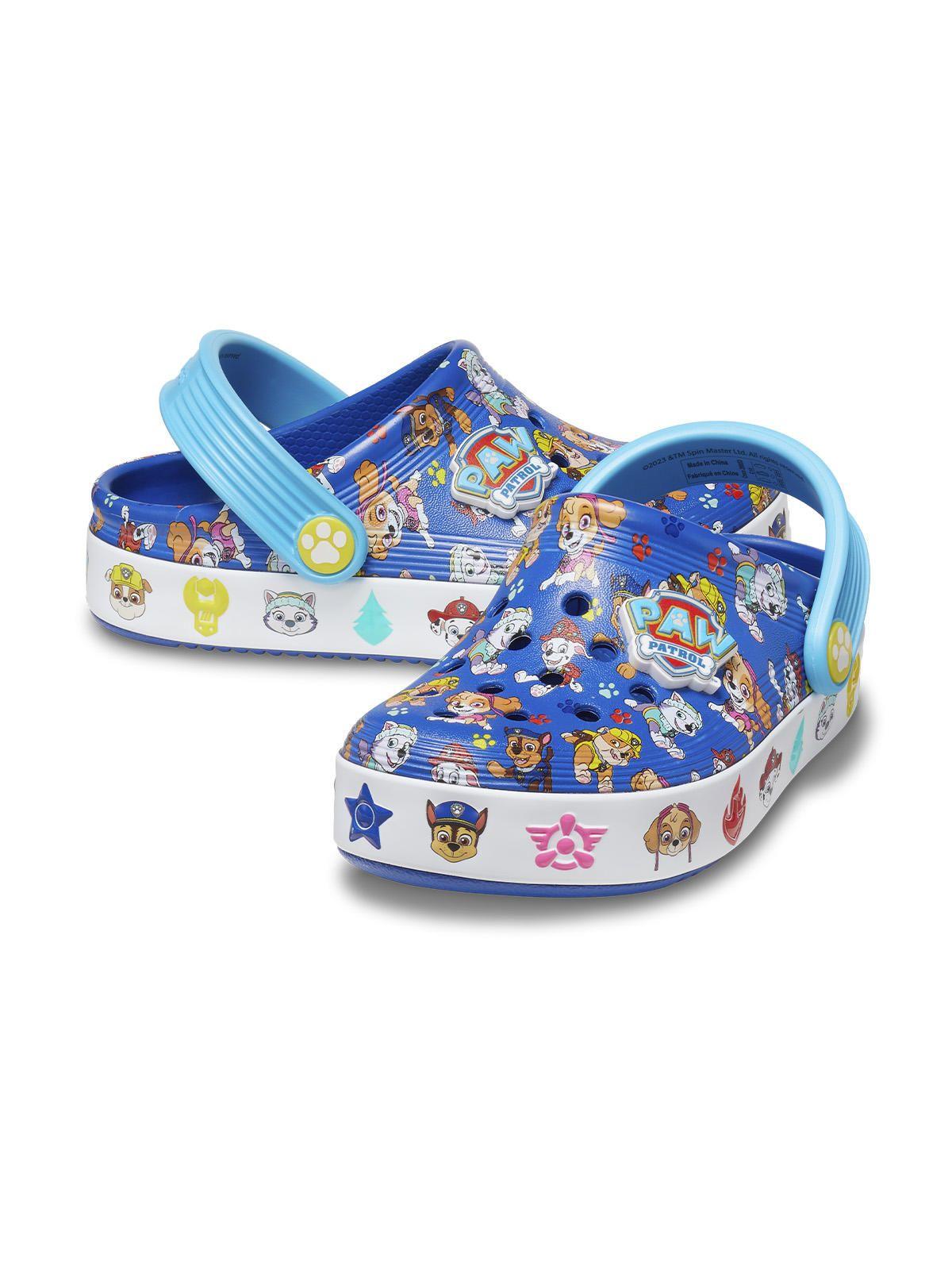 Zueco Crocs Niño Paw Patrol Offcrt T Azul-3