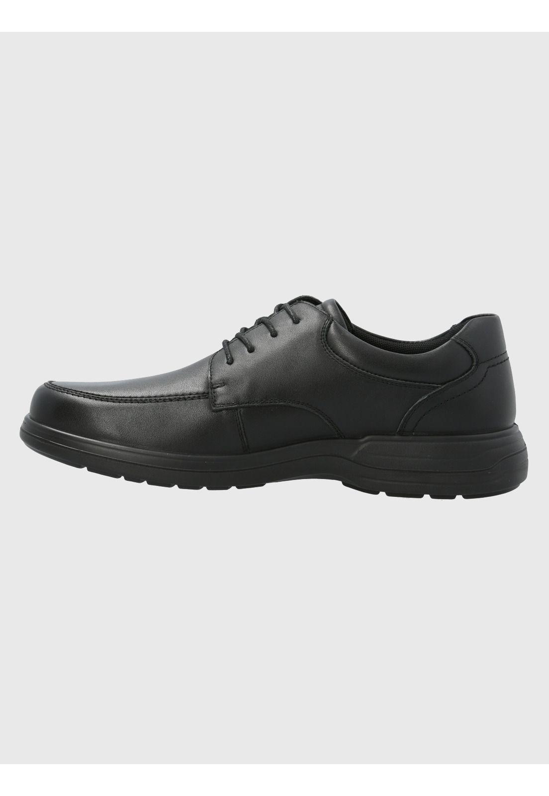 Zapato Cuero Hombre Adrian Negro-4