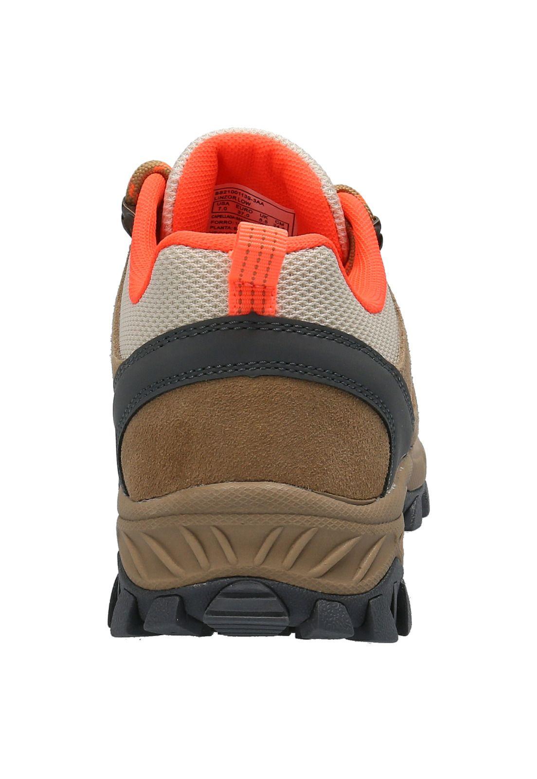 Zapatilla Mujer Linzor Low Beige-5