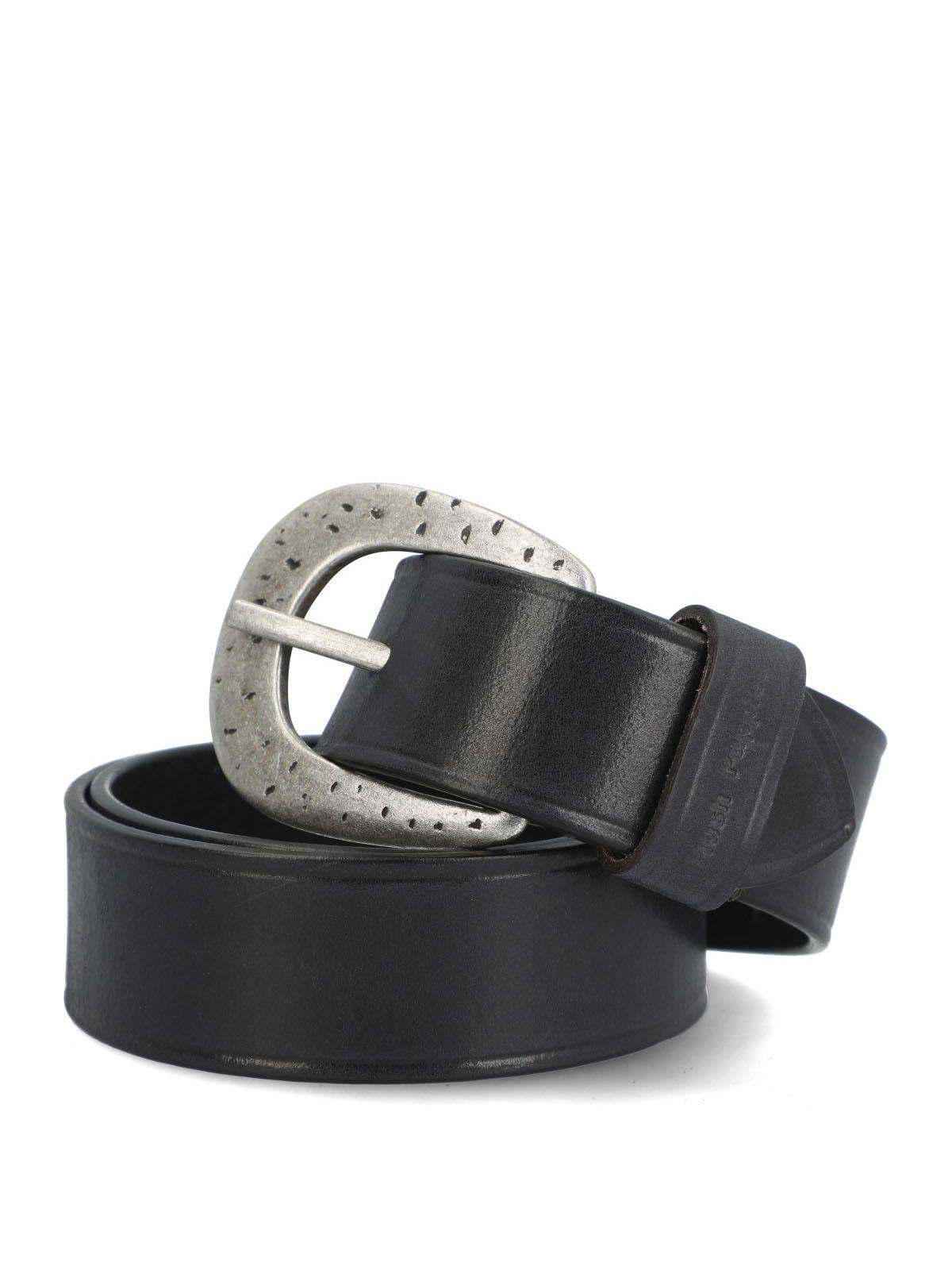 Cinturón Cuero Mujer Hpw Classic Negro-0