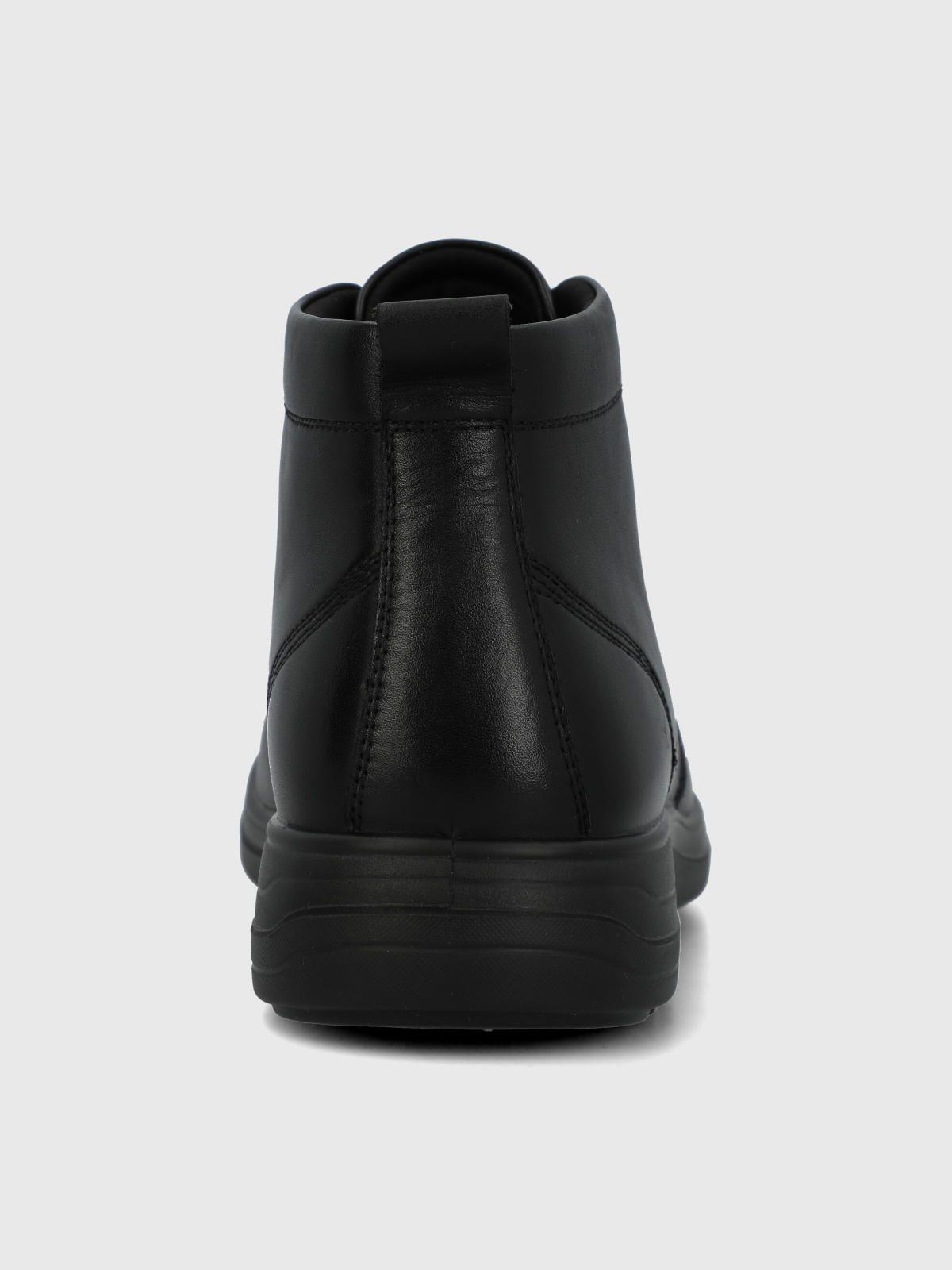 Botin Cuero Hombre Ansel Negro-6