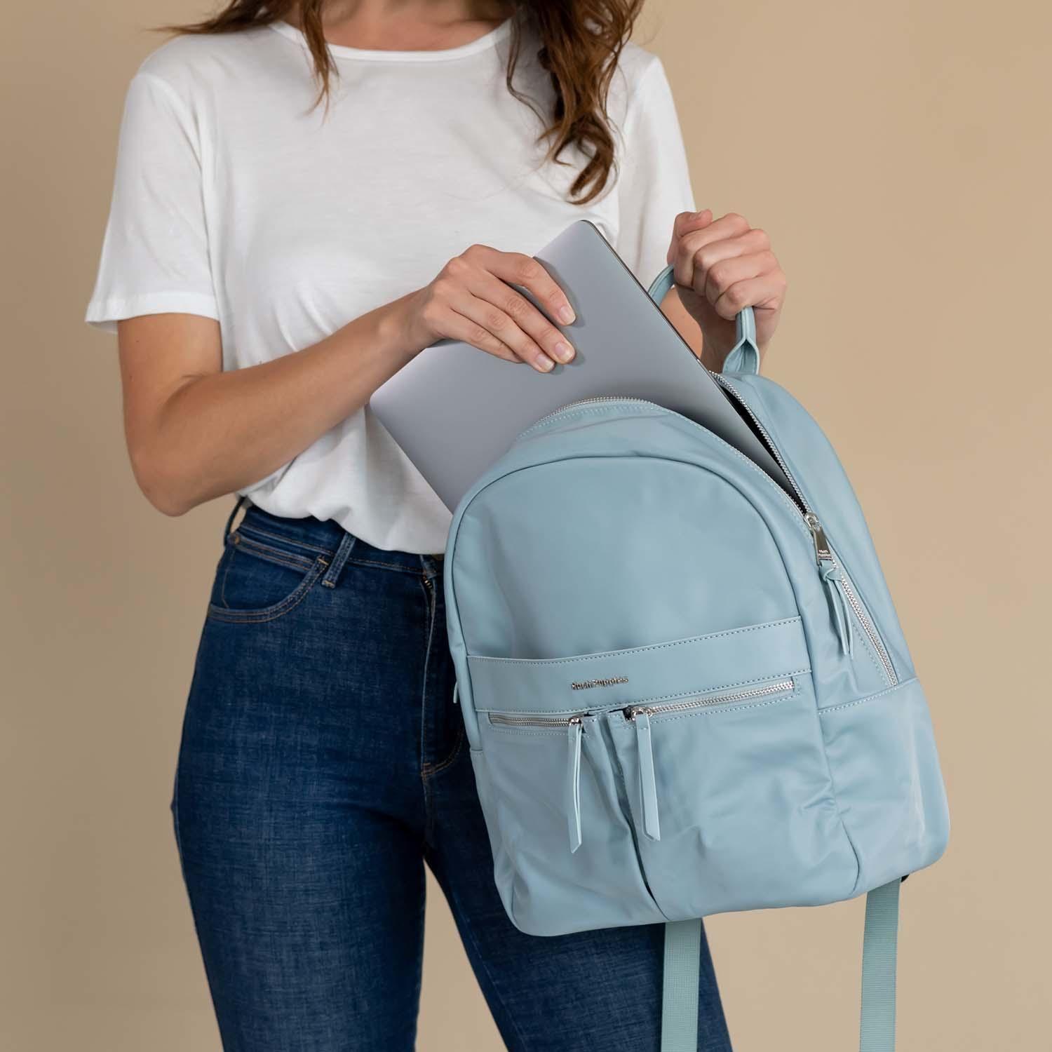 Mochila Rion Back Celeste Mujer-2