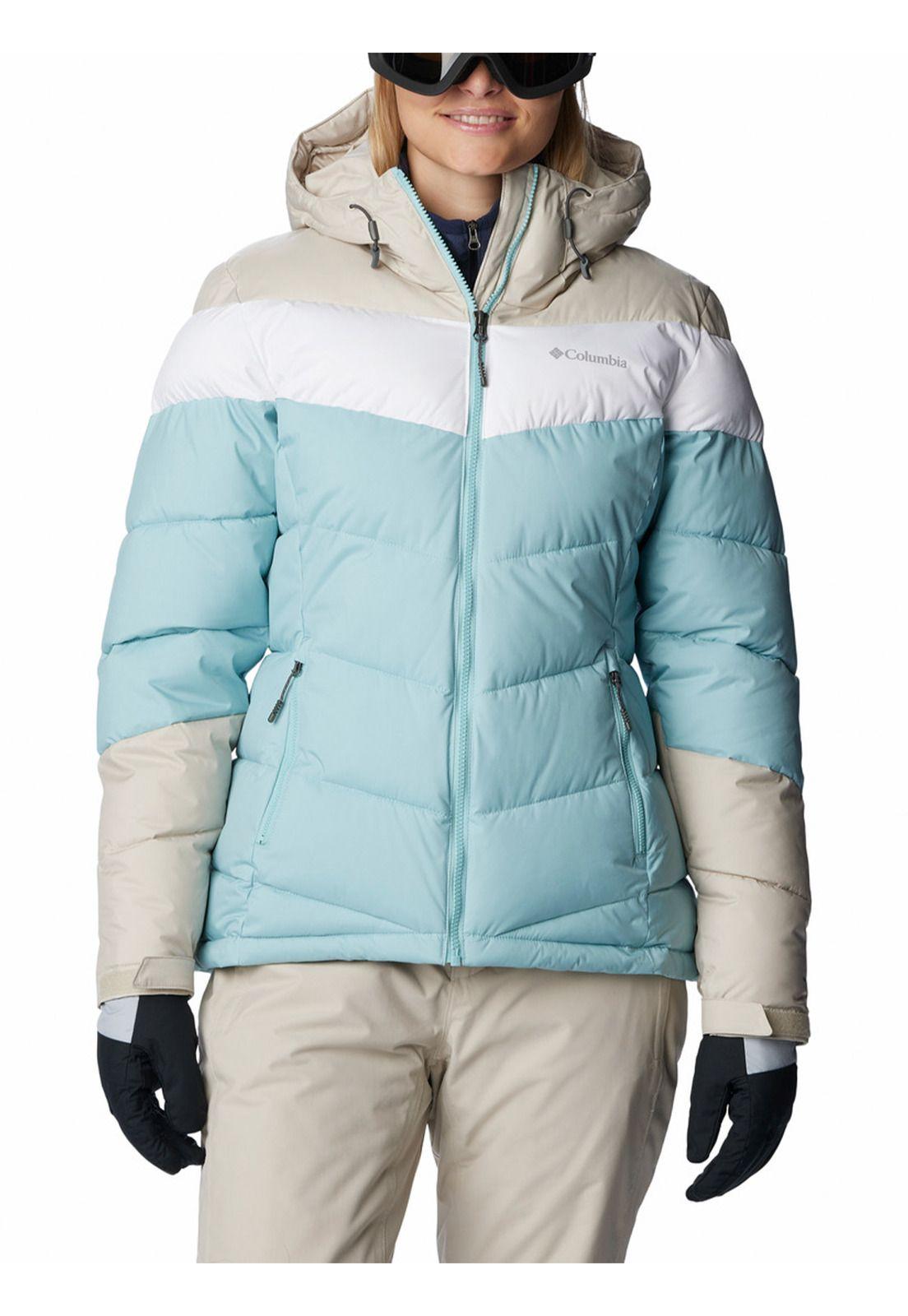 Parka Mujer Abbott Peak Celeste-0