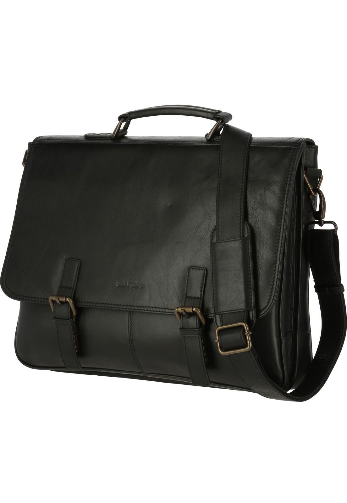 Maletín Cuero Jag Charles Negro-1