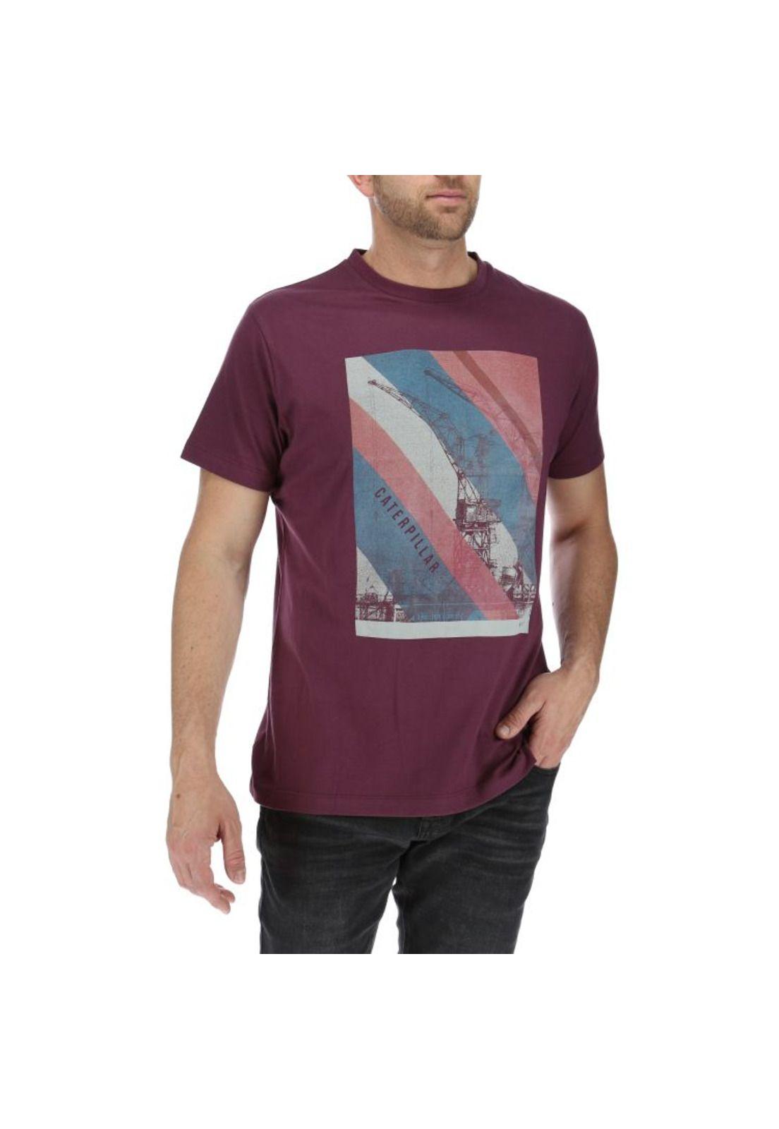 Polera Mc Hombre Site Tee Burdeo-3